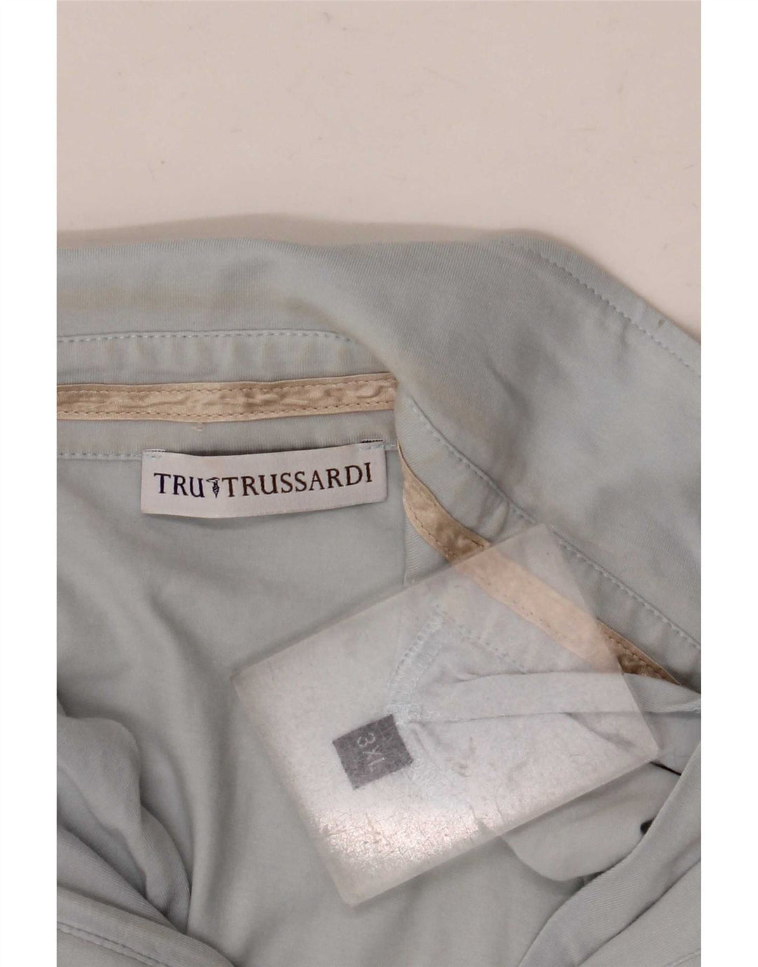 Camisa polo masculina Trussardi 3XL cinza