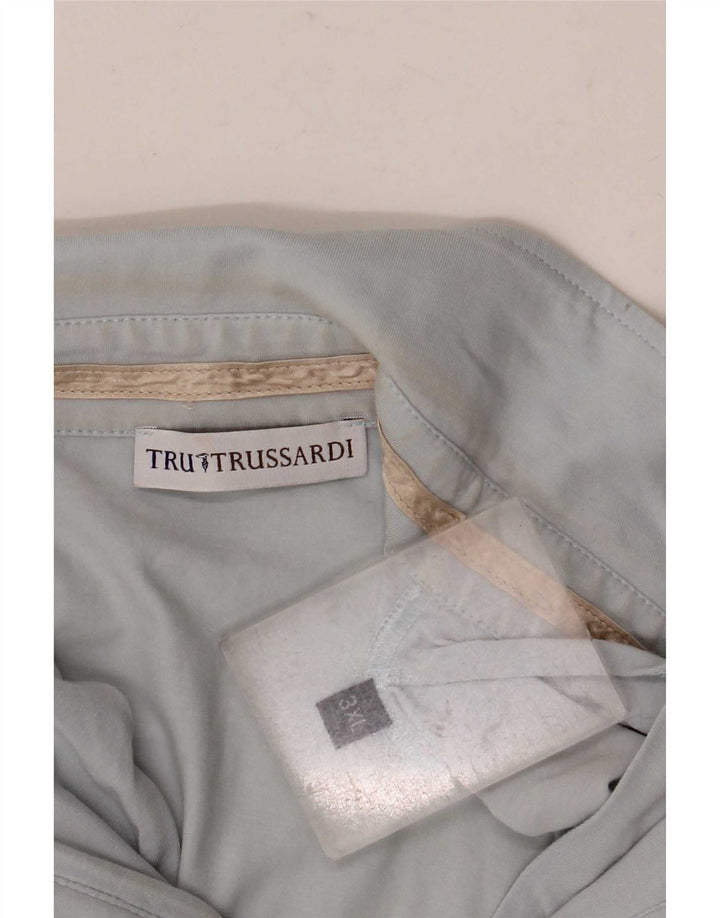 Camisa polo masculina Trussardi 3XL cinza