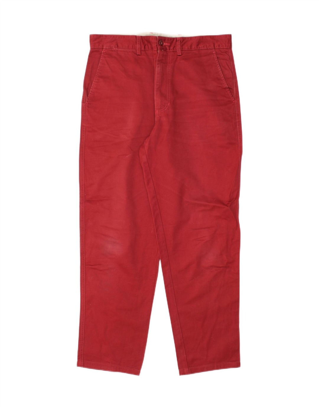 Calça Chino Masculina Slim Avirex W32 L29 Algodão Vermelho