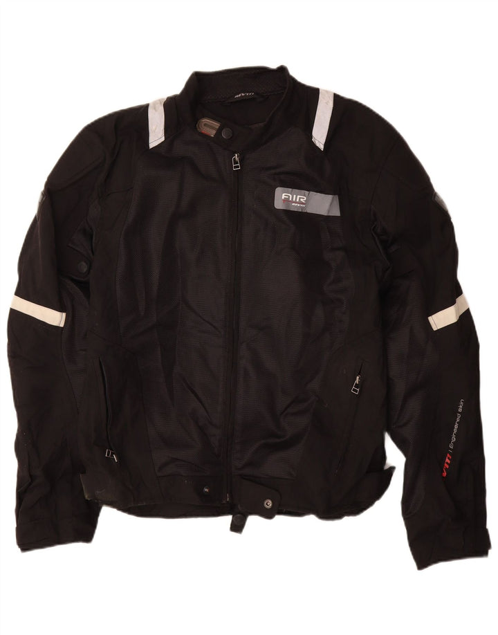 Jaqueta masculina Revit Motorstyle Graphic Racer UK 36 pequena poliamida preta