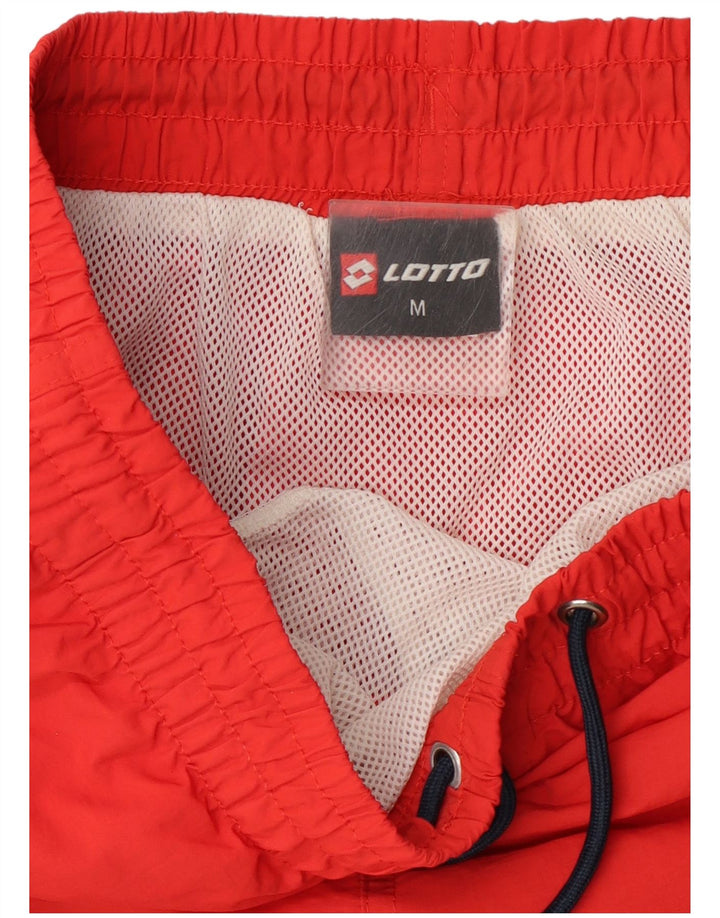 Shorts de natação masculino Lotto médio laranja poliamida