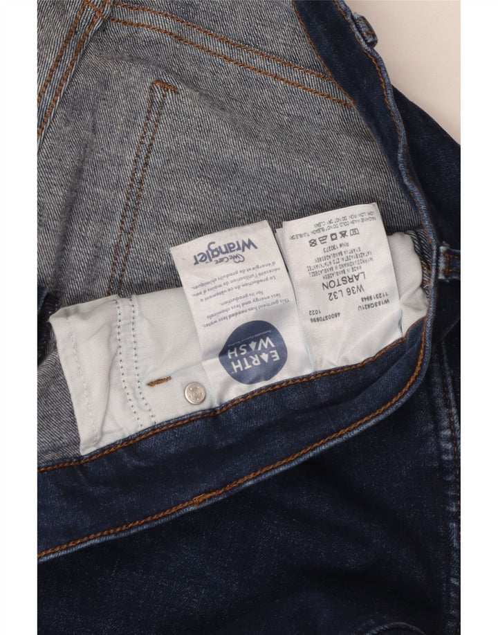 Wrangler Mens Larston Slim Jeans W36 L32 Azul