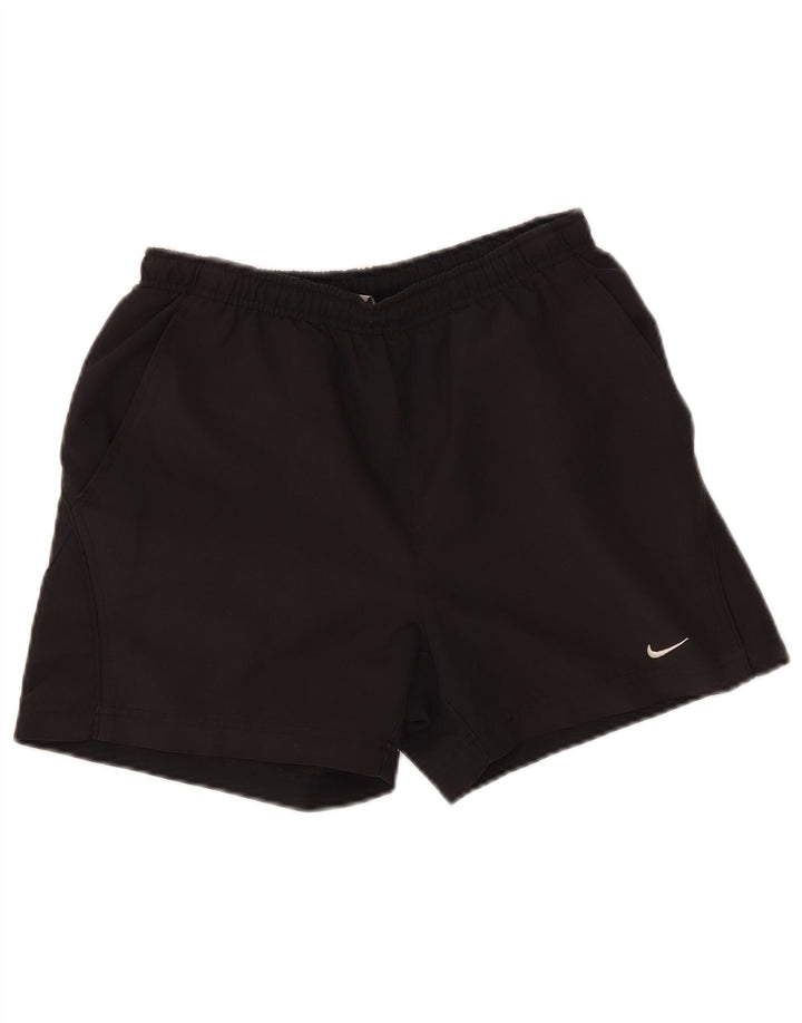 Shorts esportivos masculinos Nike pequenos pretos