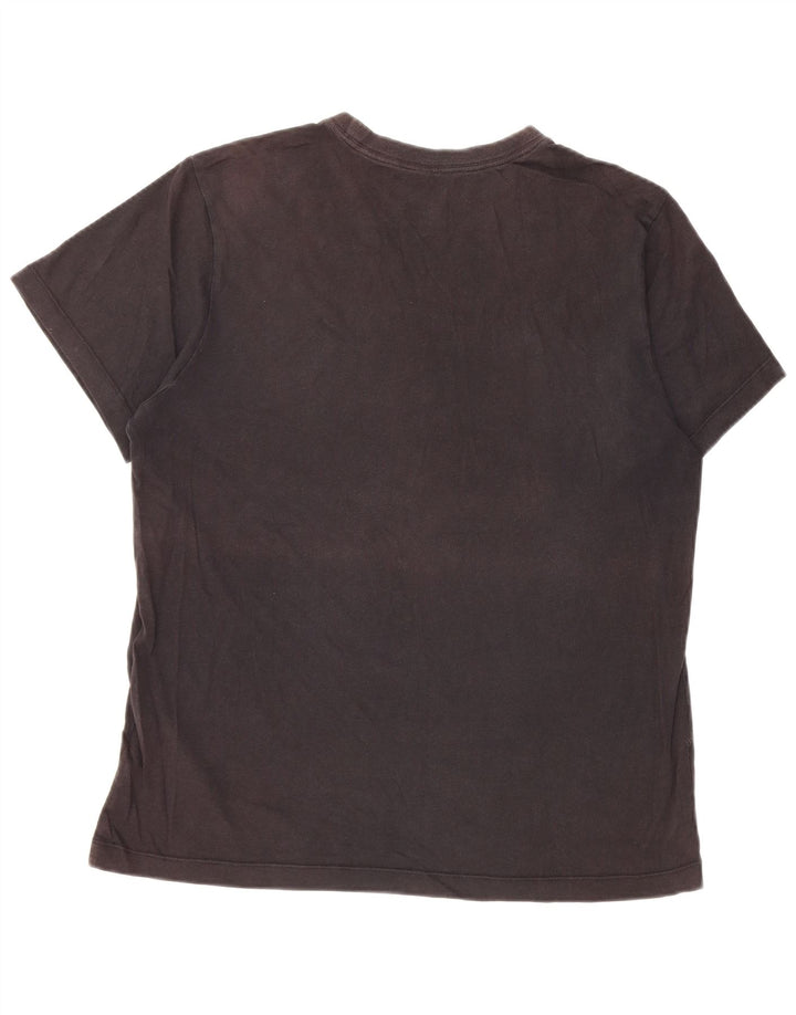 Camiseta Nike Feminina Graphic Top UK 14 Médio Algodão Preto