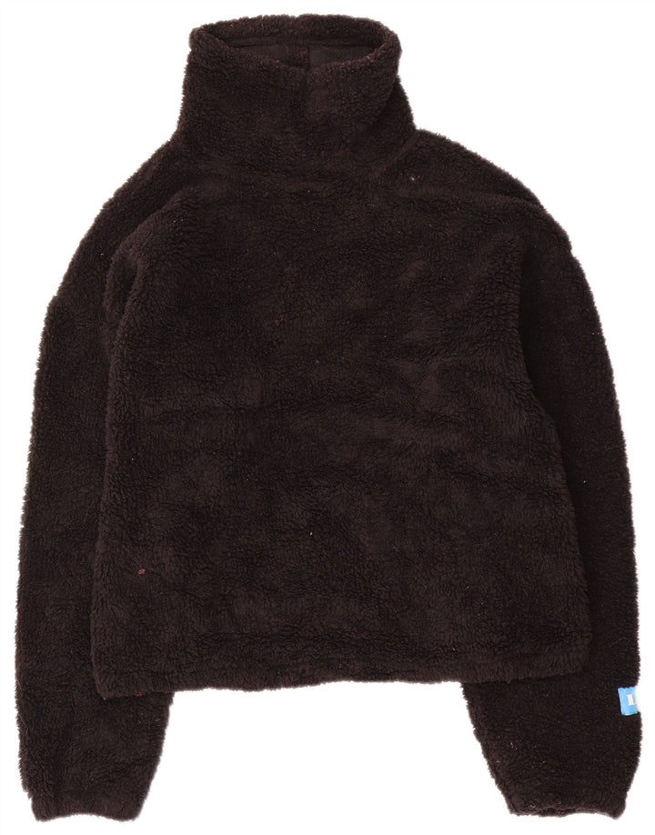 Suéter de lã oversized feminino Levi's UK 6 XS preto poliéster