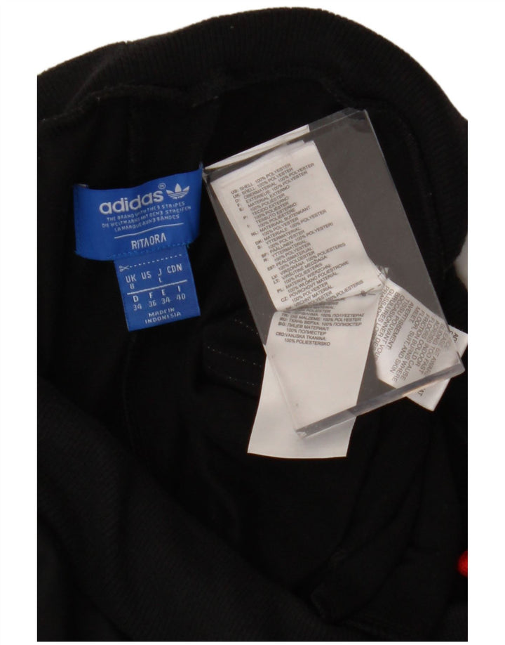 ADIDAS Womens Rita Ora Tracksuit Pants Joggers UK 8 Small Black