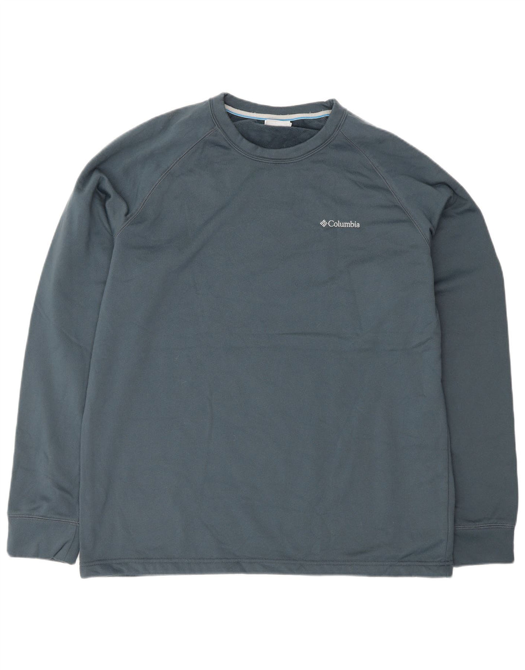 Suéter masculino COLUMBIA grande poliéster azul marinho