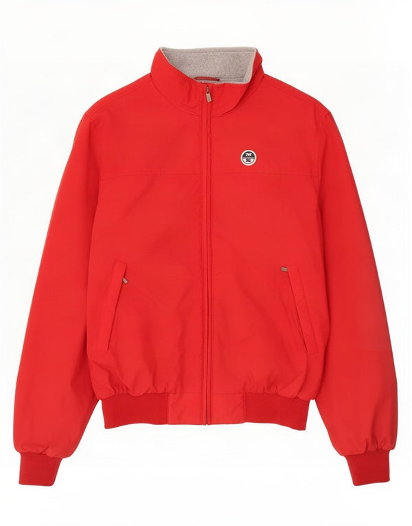 Jaqueta bomber North Sails Boys 13-14 anos nylon vermelho