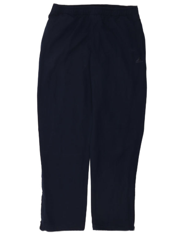 Calça de treino masculina Adidas Climalite médio azul marinho poliéster