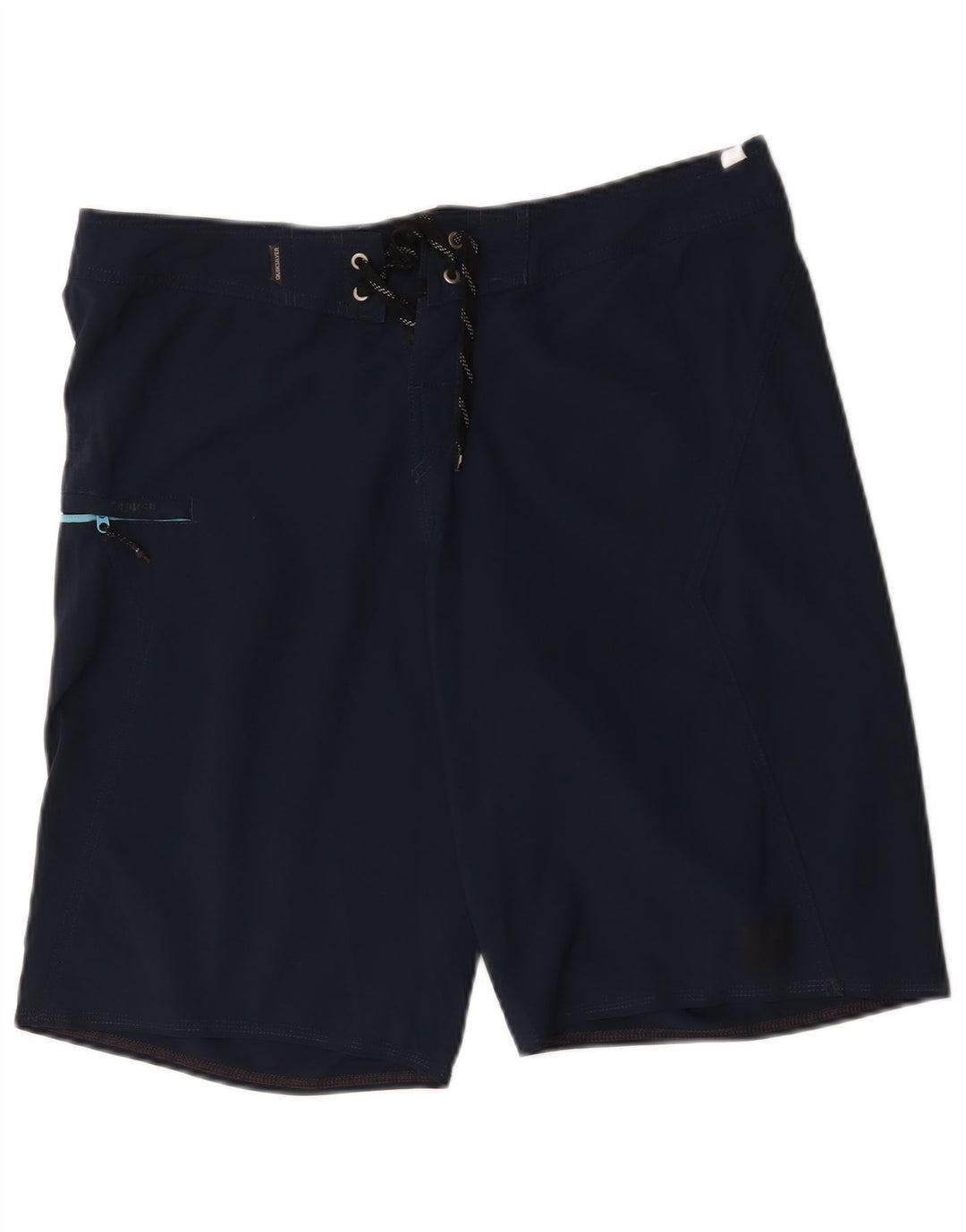 Shorts de natação masculino Quiksilver grande poliéster azul marinho