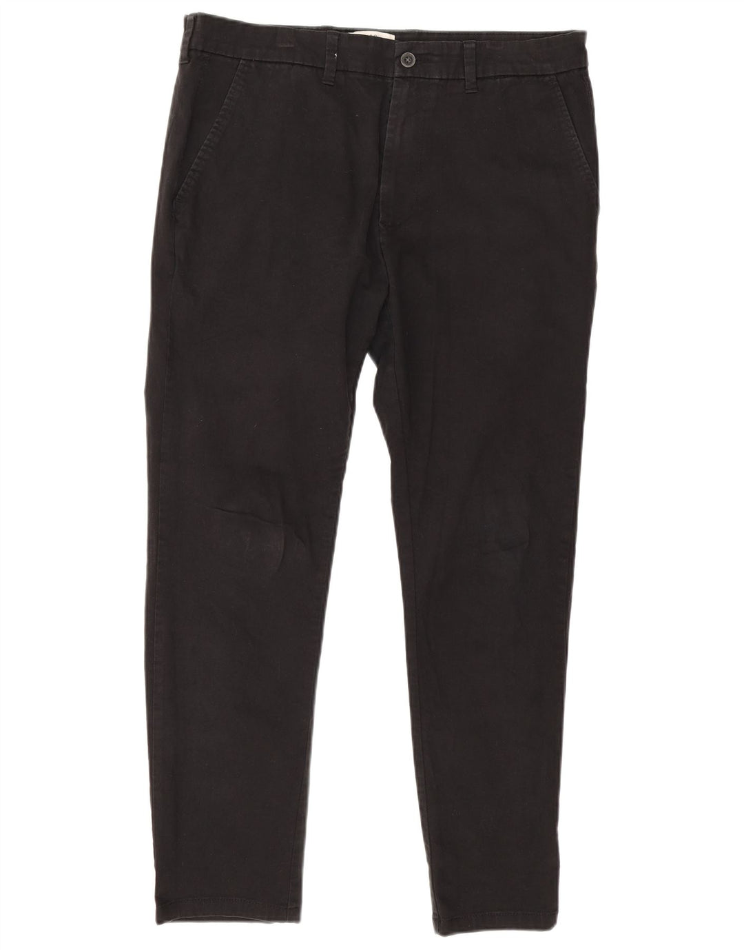 Calça Chino Masculina Slim Marks & Spencer W36 L29 Algodão Preto