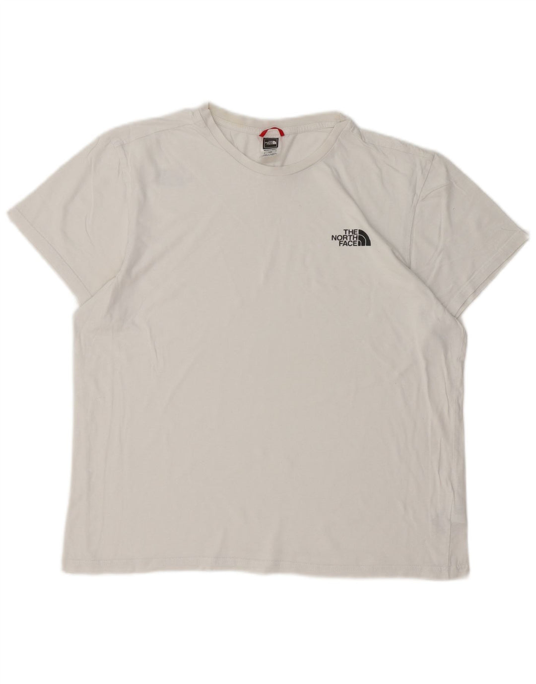 Camiseta masculina THE NORTH FACE top grande de algodão branco