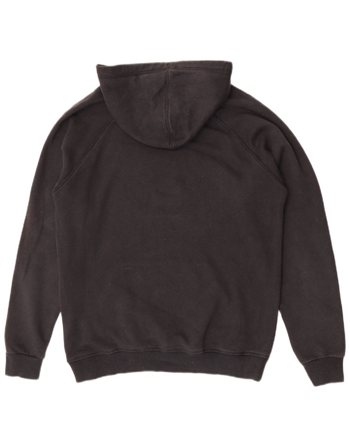 Adidas masculino gráfico moletom com capuz médio algodão preto