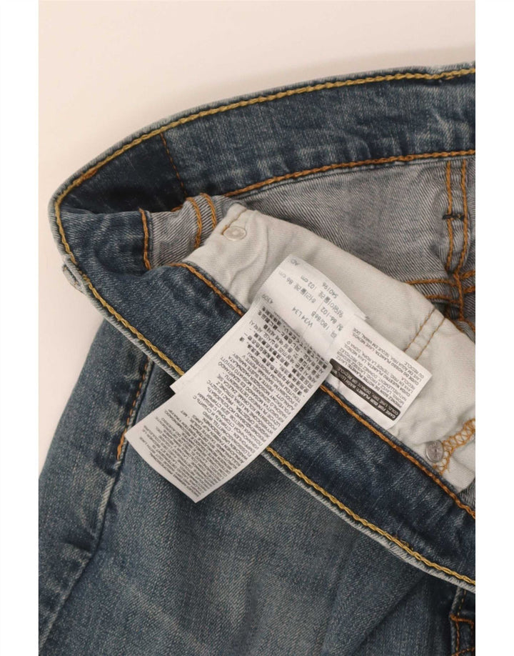 Levi's Masculino 514 Straight Jeans W34 L34 Azul Algodão