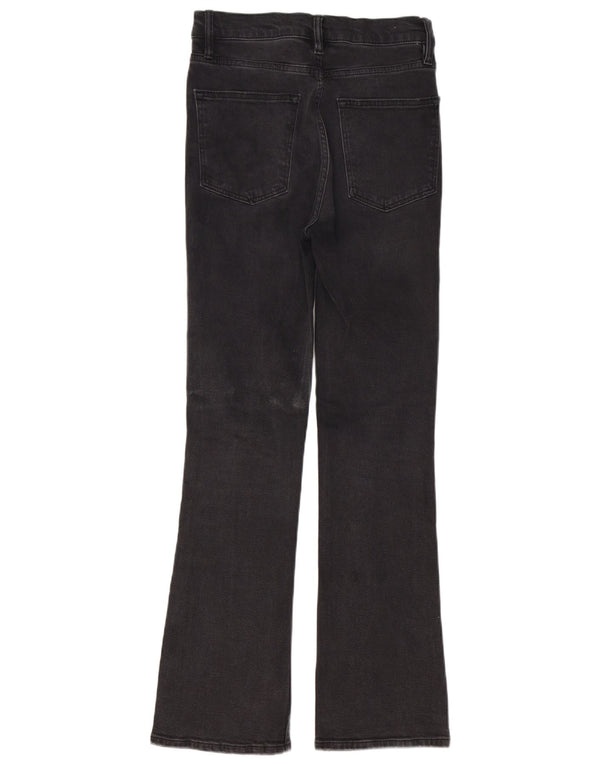 Calça jeans bootcut feminina ALL SAINTS W26 L30 algodão preto