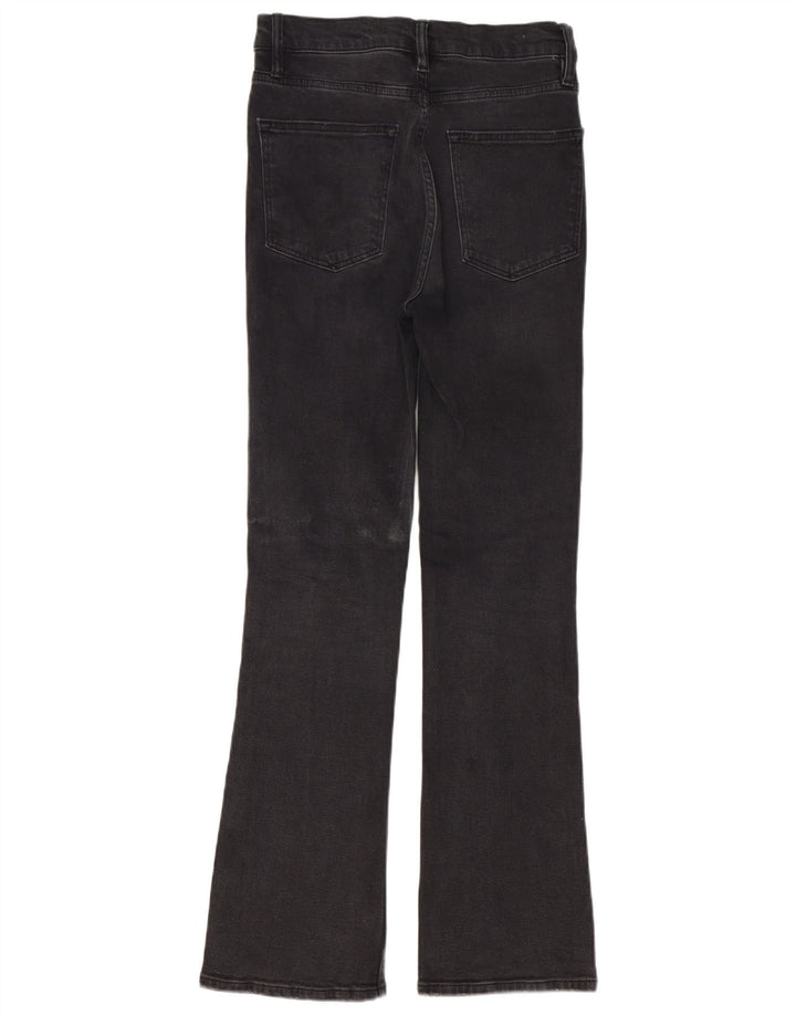 Calça jeans bootcut feminina ALL SAINTS W26 L30 algodão preto