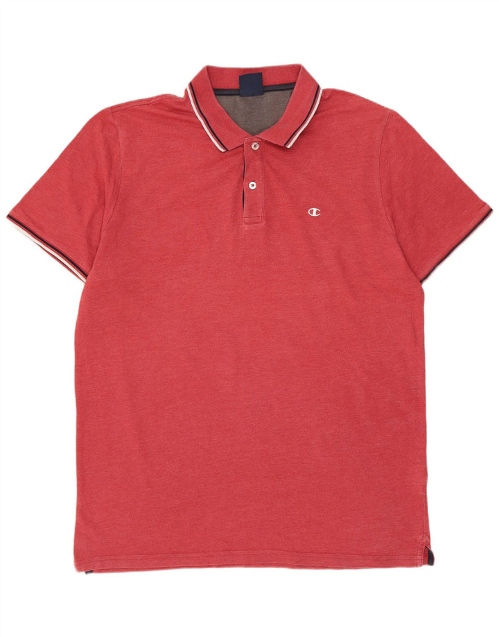 Camisa polo masculina CHAMPION XL algodão vermelho