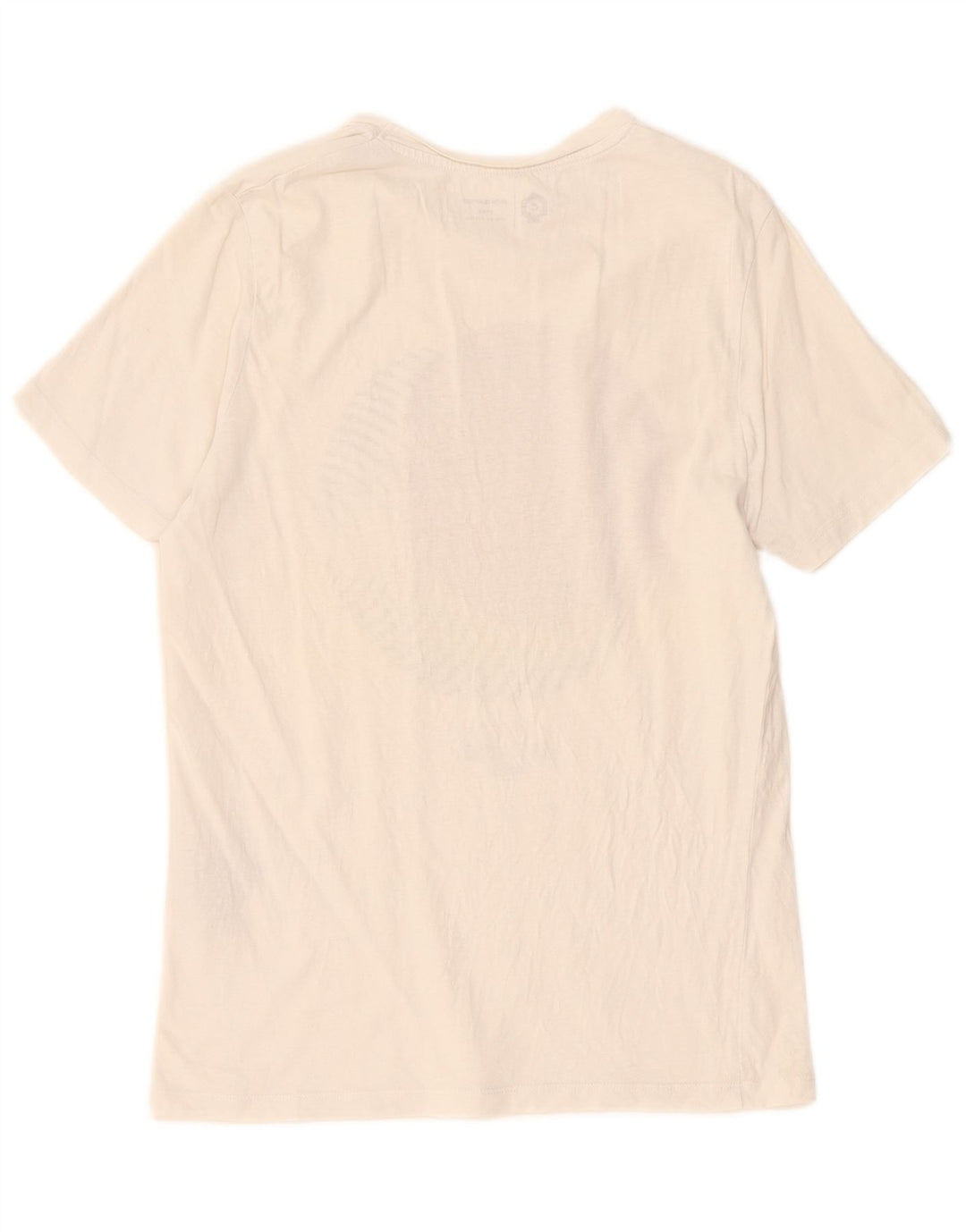 Camiseta gráfica masculina Jack & Jones grande algodão branco