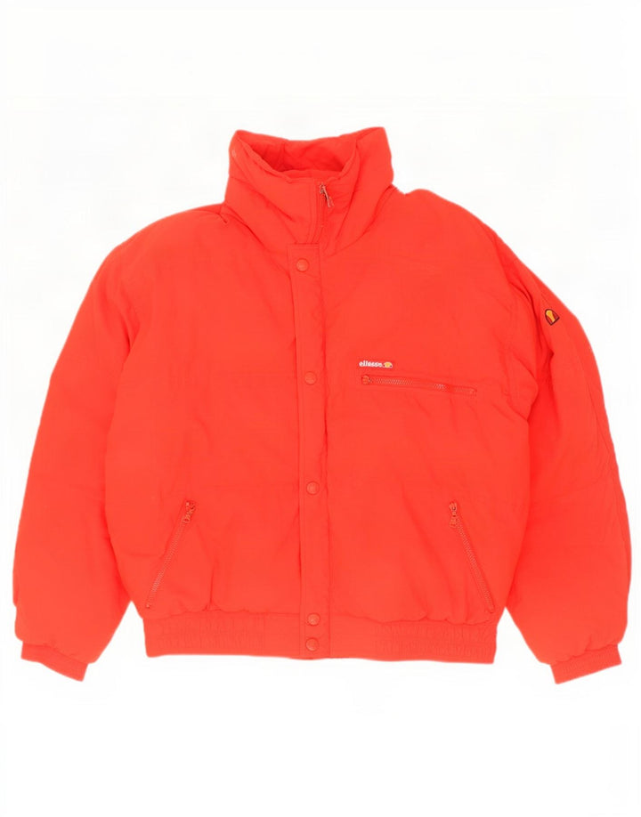Jaqueta de esqui acolchoada masculina Ellesse IT 50 grande vermelha