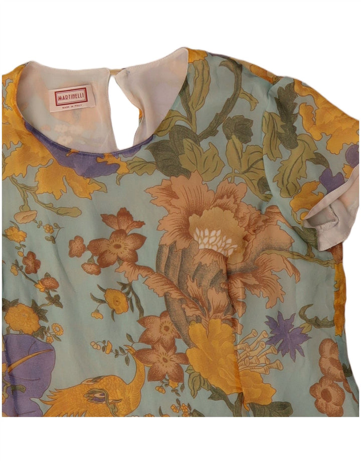 Blusa feminina MARTINELLI UK 14 média floral multicolorida