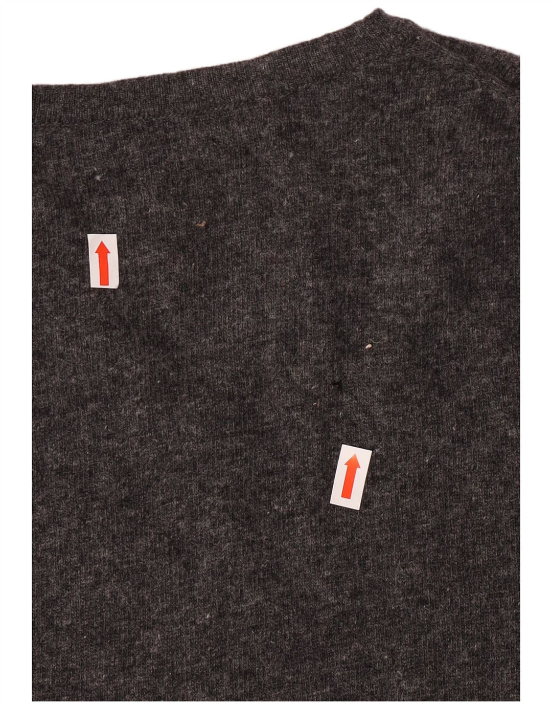 Fred Perry Mens Colete Regata Lã Cinza Médio