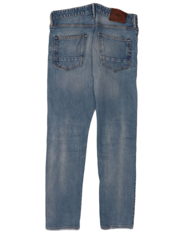 Scotch & Soda Masculino Ralston Slim Jeans W31 L29 Azul Algodão