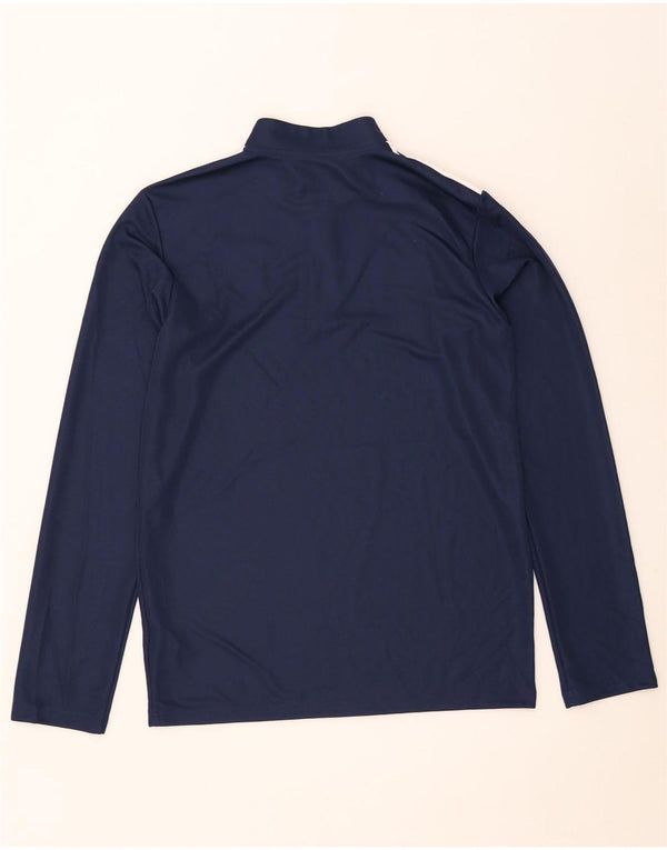 Adidas masculino Guildford Hockey Club gráfico top manga comprida médio azul marinho