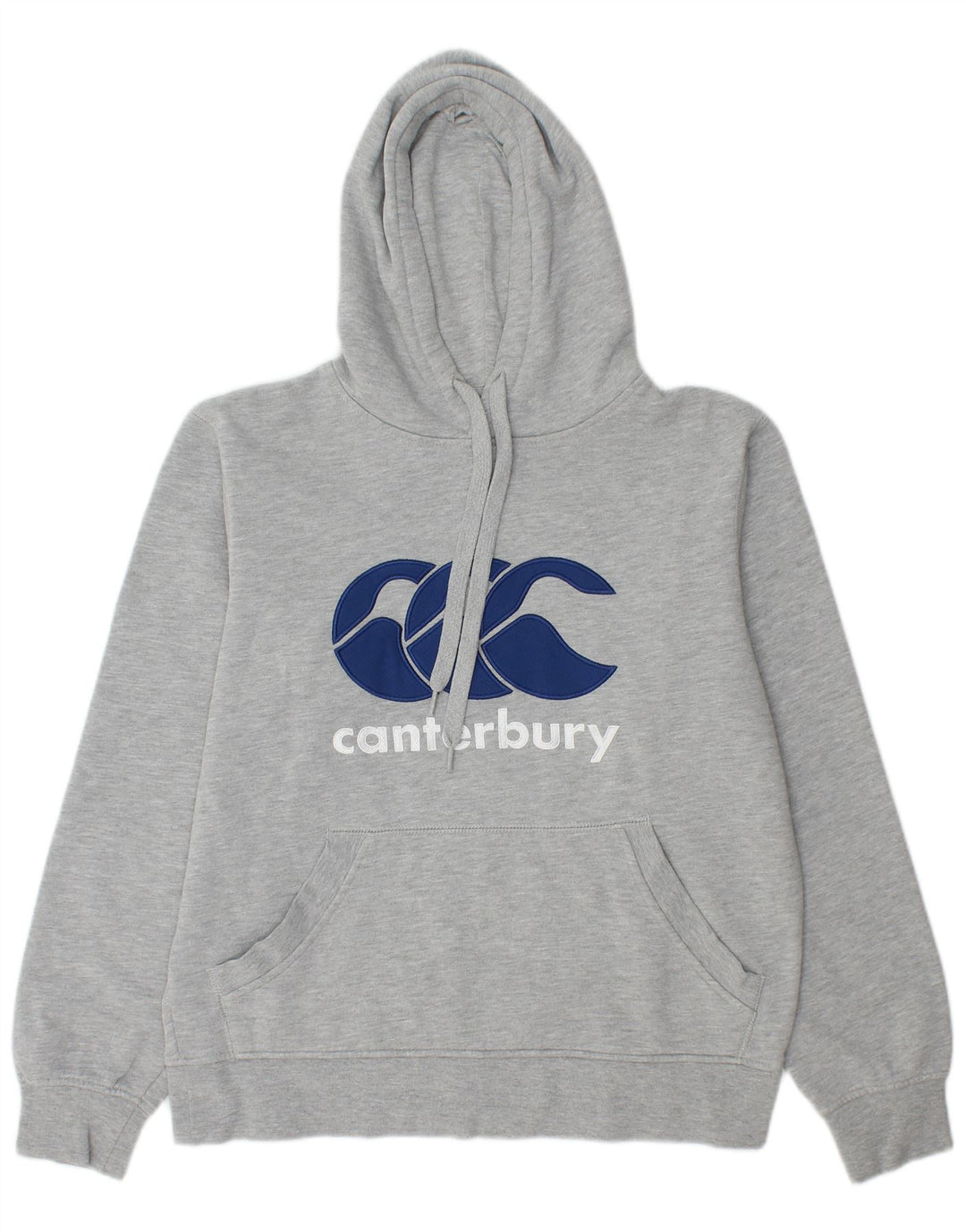 Suéter masculino com capuz gráfico CANTERBURY pequeno cinza
