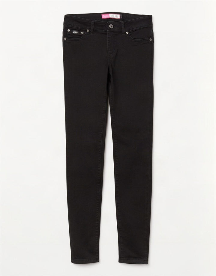 Jeans feminino Superdry Alexia Jegging W28 L32 algodão preto