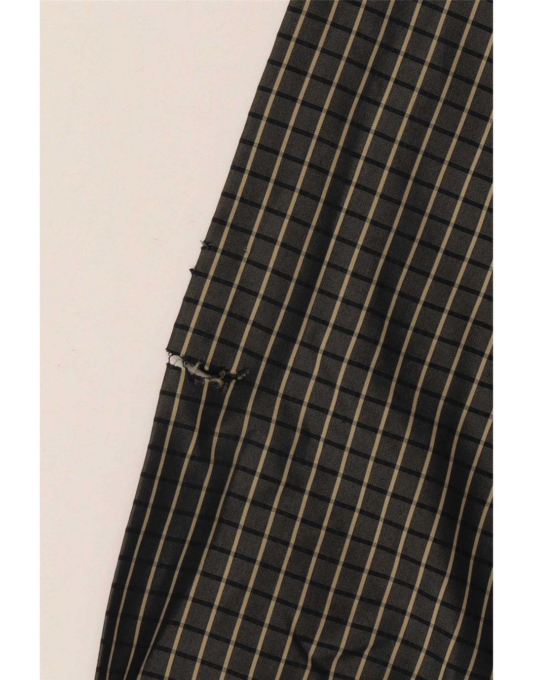 Ted Baker Camisa masculina tamanho 3 médio cinza xadrez Modal