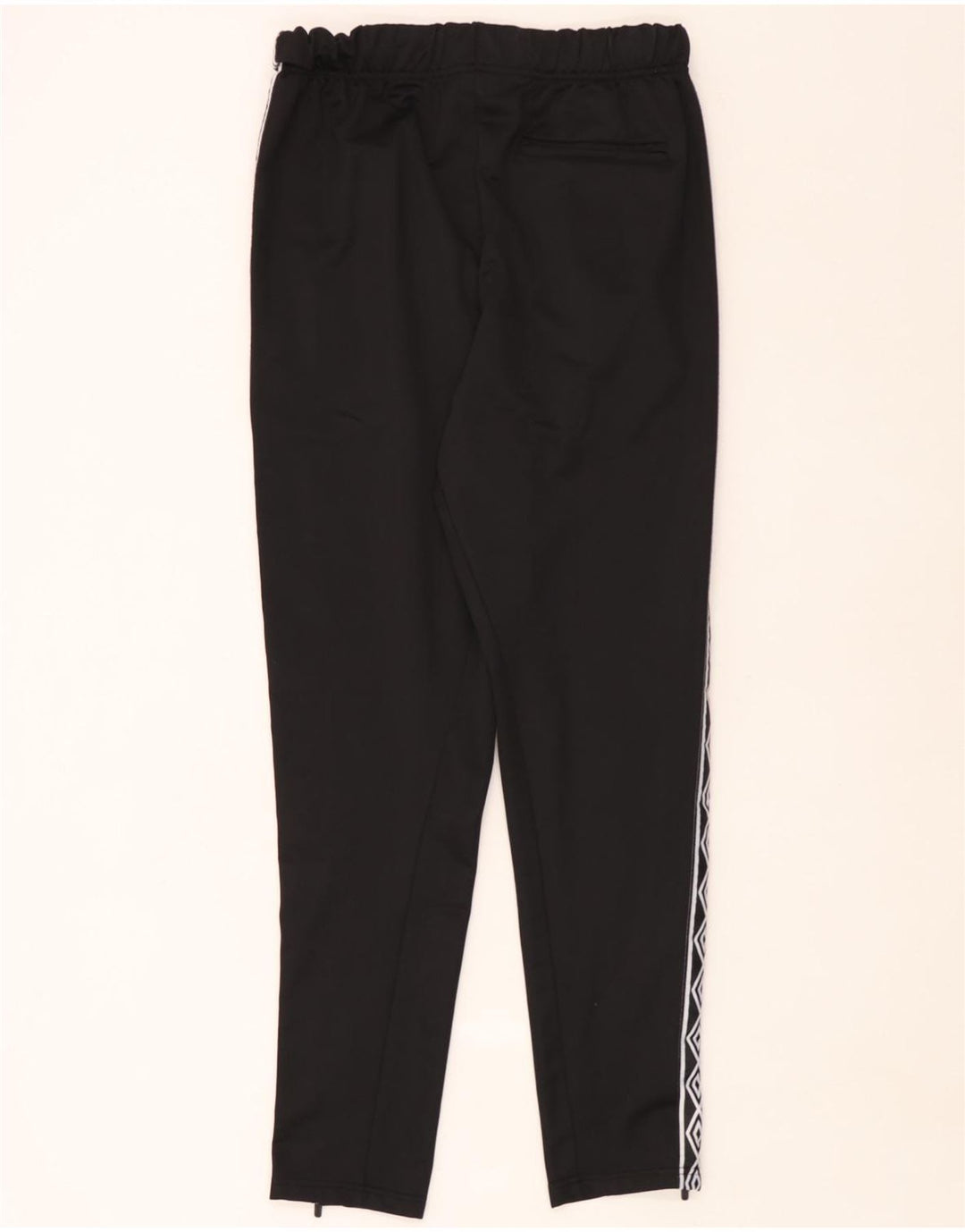Umbro Mens Graphic Tracksuit Calças Grande Poliéster Preto