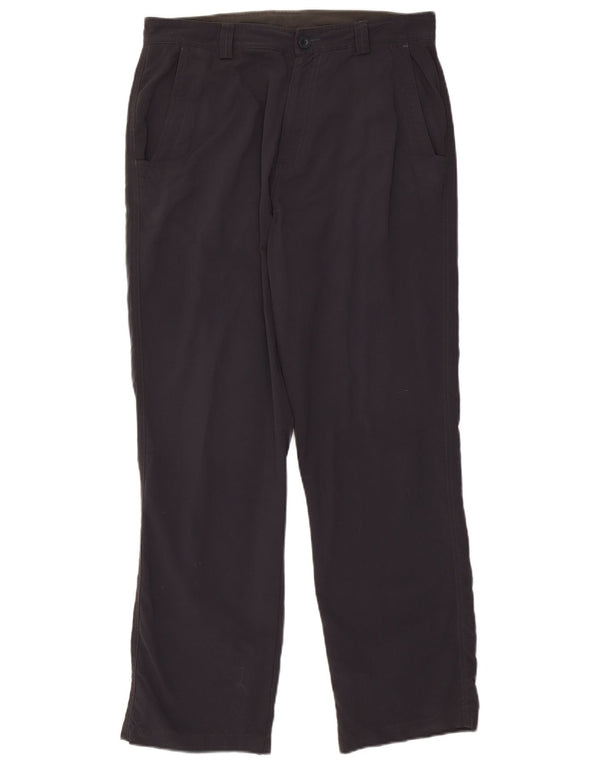 Calça chino reta masculina Rohan W34 L31 cinza poliamida