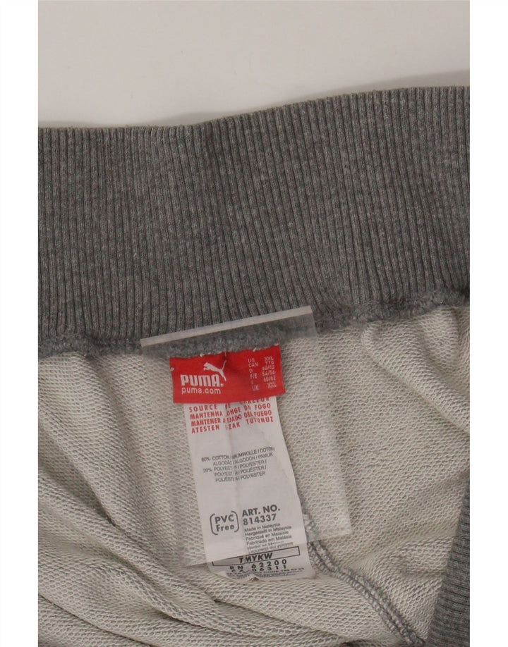 Calça de treino masculina PUMA 2XL algodão cinza