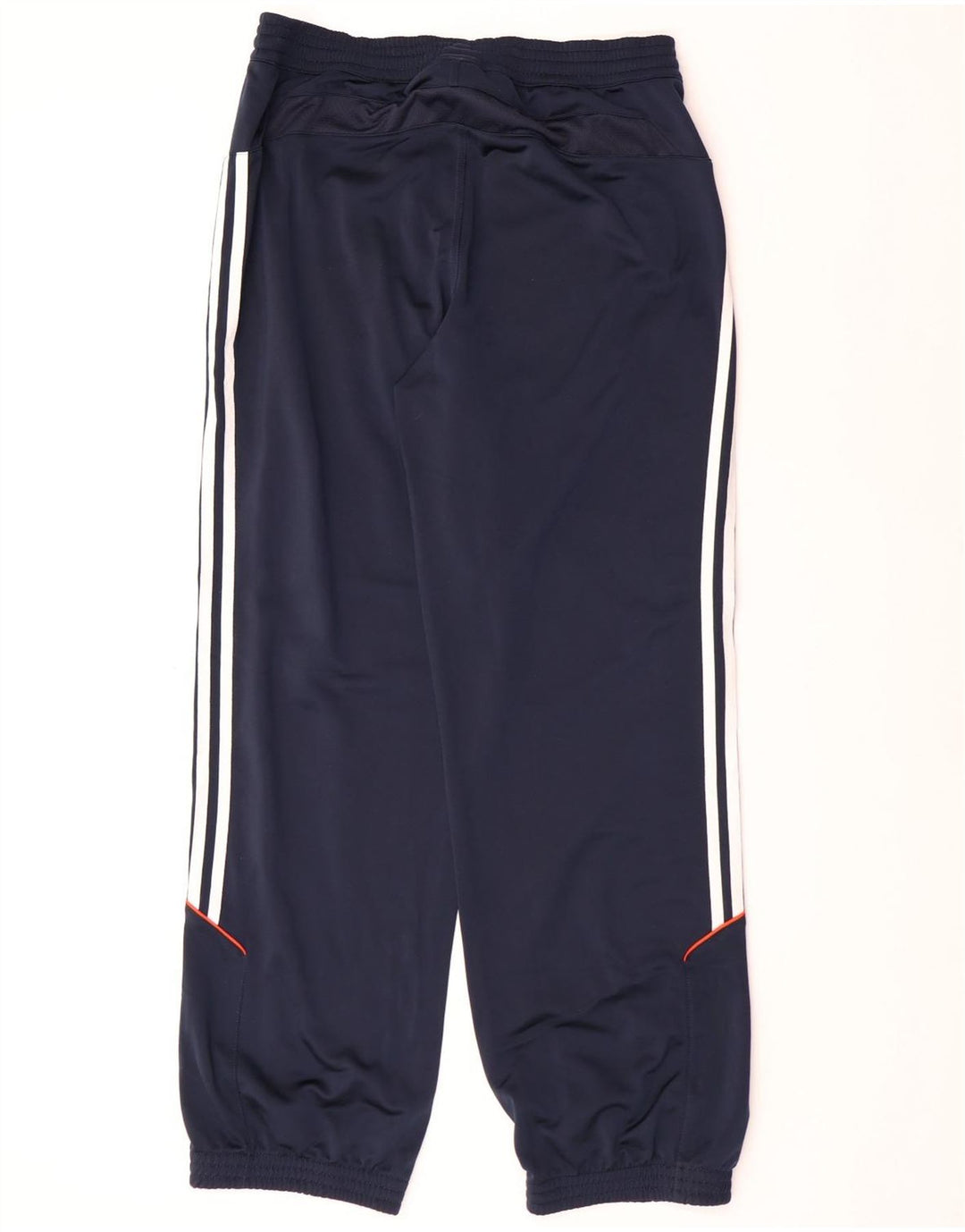 ADIDAS Calças de treino masculinas Joggers UK 40/42 Médio Azul Marinho Poliéster