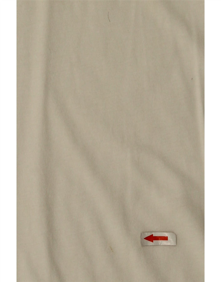 Camiseta masculina Tommy Hilfiger Regular Fit Top Médio Algodão Branco