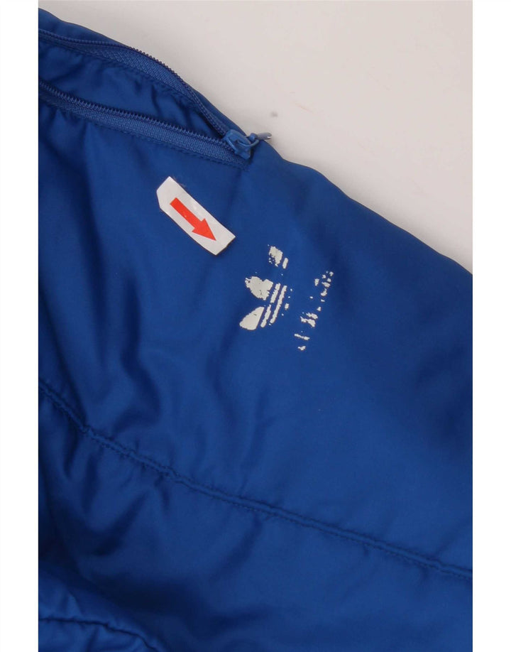 Calça corta-vento masculina Adidas grande azul nylon