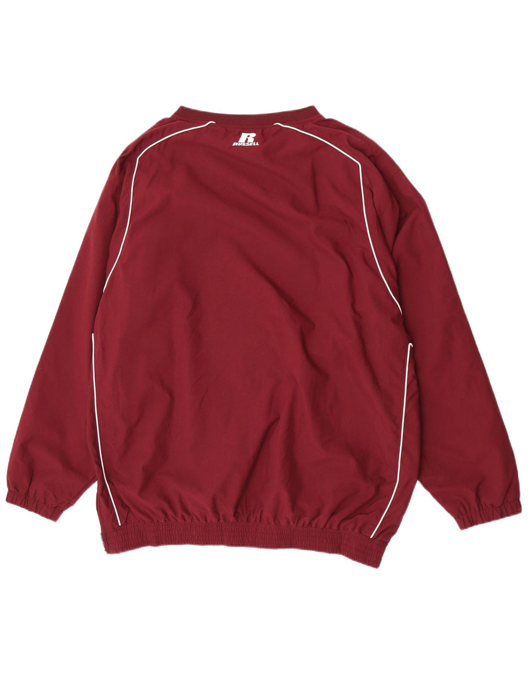 Russell Athletic Mens Pulôver Treino Top XL Borgonha Poliéster
