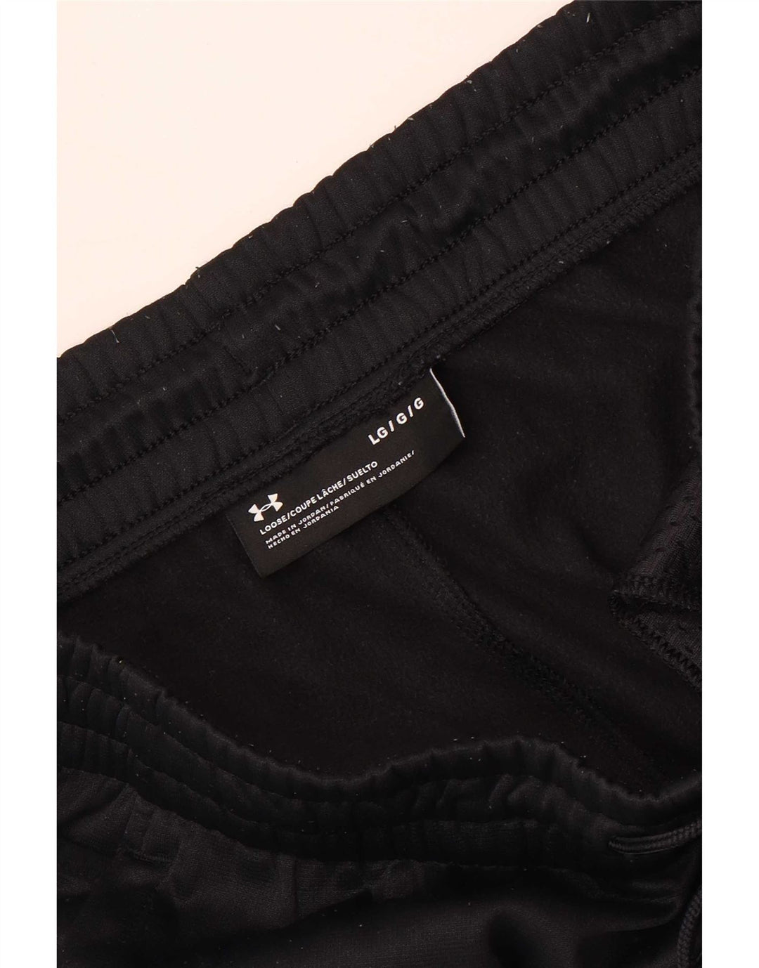 Under Armour Mens Calças de treino Joggers grandes pretos