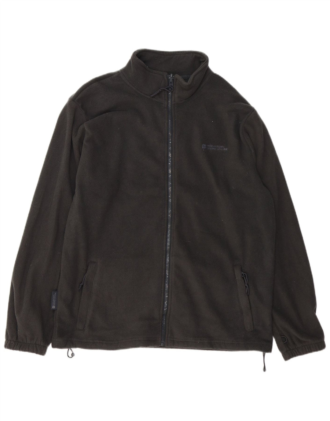 Jaqueta de lã masculina MOUNTAIN WAREHOUSE UK 38 poliéster preto médio