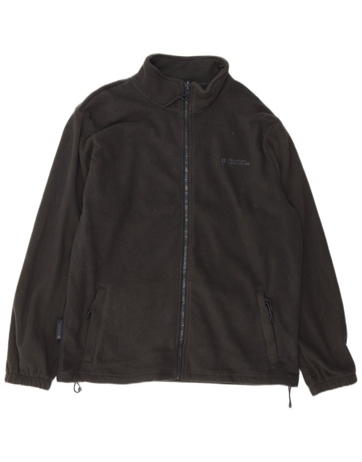 Jaqueta de lã masculina MOUNTAIN WAREHOUSE UK 38 poliéster preto médio