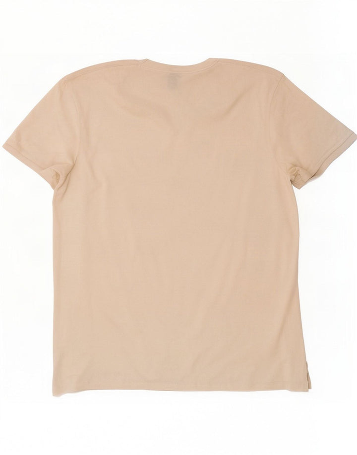 Zara Camiseta masculina Top Médio Bege