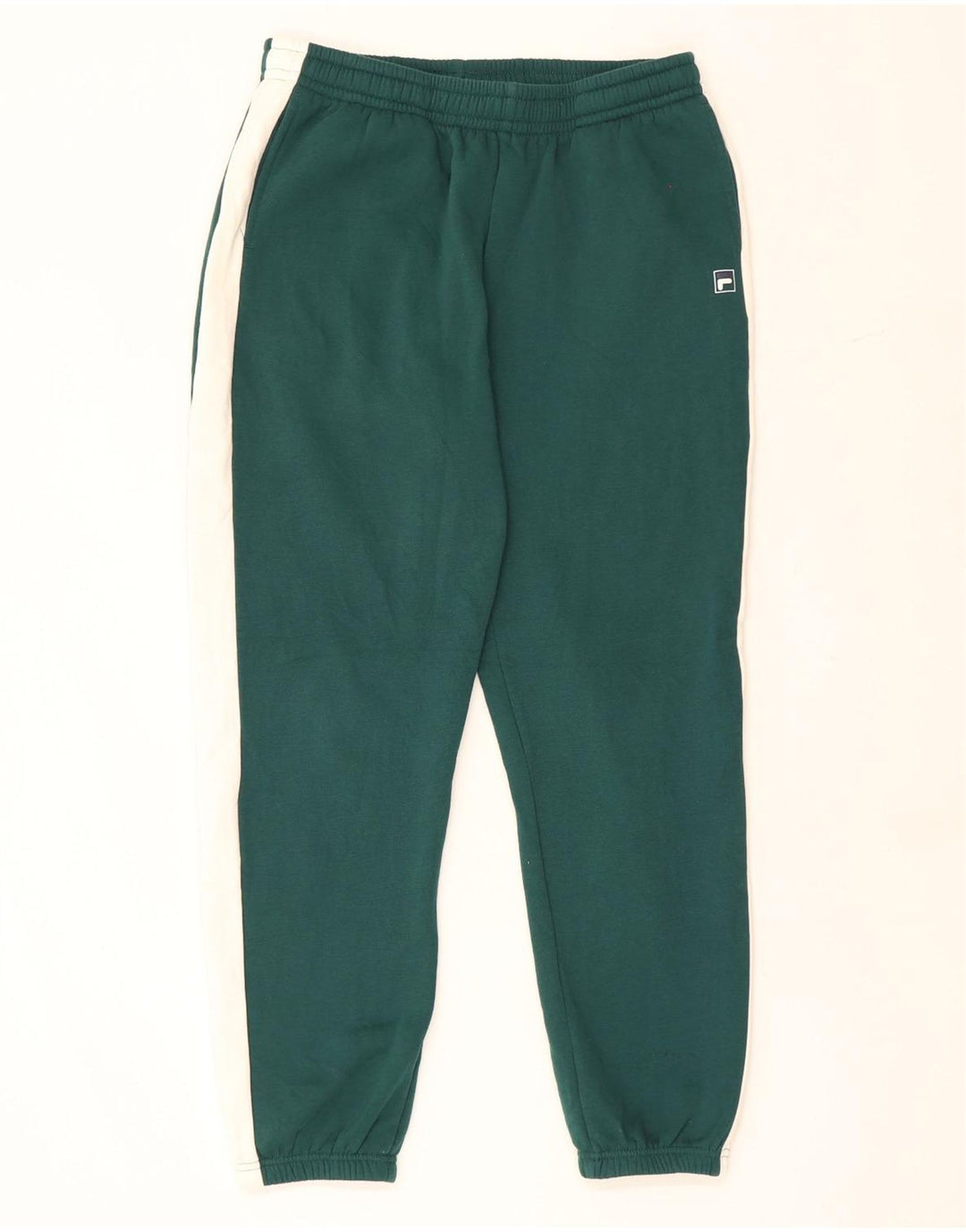 Fila Mens Graphic Tracksuit Calças Joggers Medium Green Colourblock