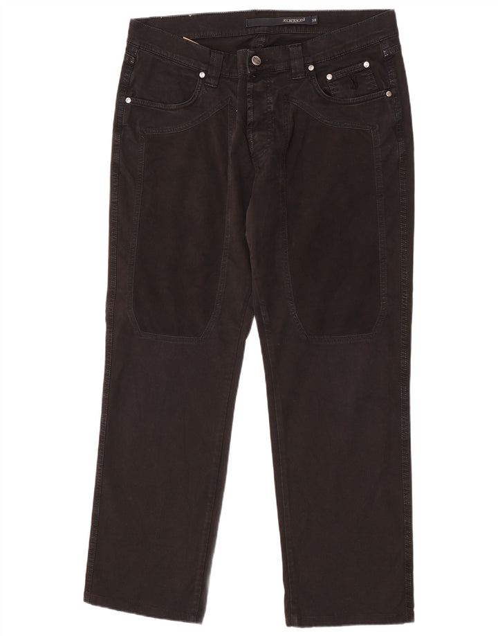 Jeans retos masculinos Jeckerson W38 L30 algodão preto