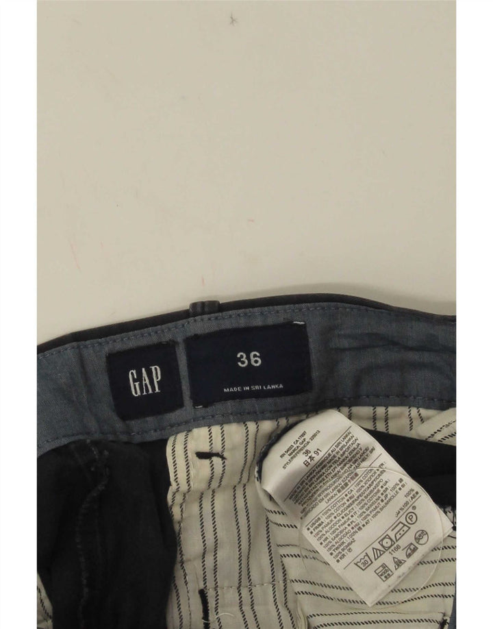 Shorts Chino Masculino Gap W36 Grande Algodão Azul Marinho