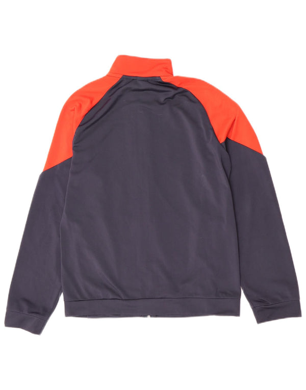 Jaqueta Puma Boys Graphic Tracksuit Top 13-14 anos Azul marinho Colorblock