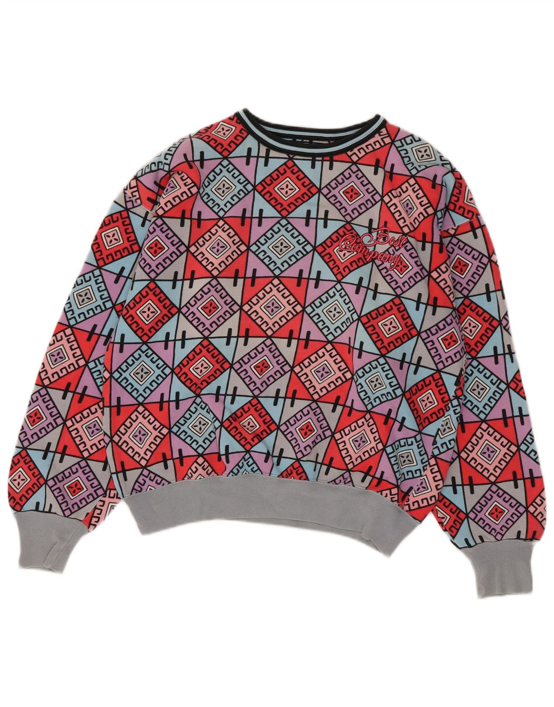 Suéter feminino Best Company UK 14 médio multicolorido