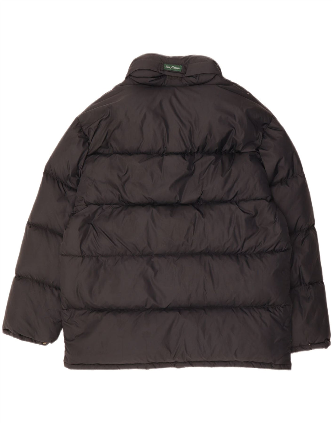 Jaqueta masculina acolchoada de ajuste solto HENRY COTTONS IT 48 médio preto
