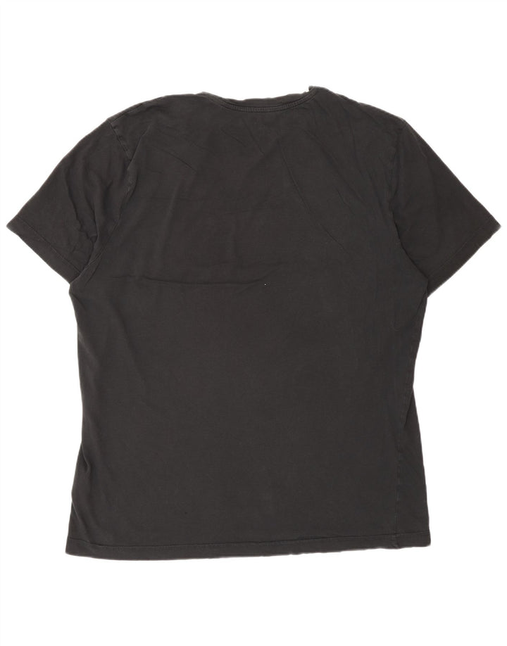 Camiseta gráfica masculina Reebok Top XL algodão preto