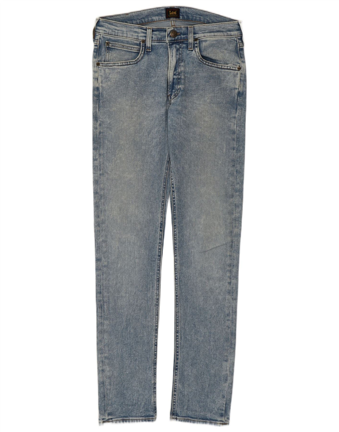 Lee Mens Luke Slim Fit Calça Jeans W30 L32 Azul Algodão