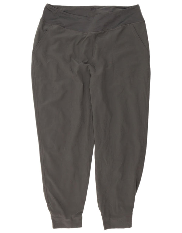 Calça de treino feminina Patagonia Joggers UK 16 grande cinza poliéster